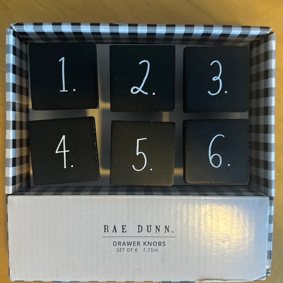 NWT Rae Dunn Drawer Knobs - Picture 1 of 2